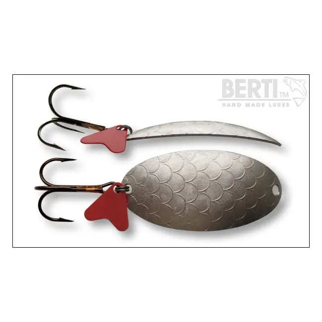 Lingura Oscilanta Bertilure Tzack Nr.2 Amprenta Solzi Culoare Silver 10 Grame