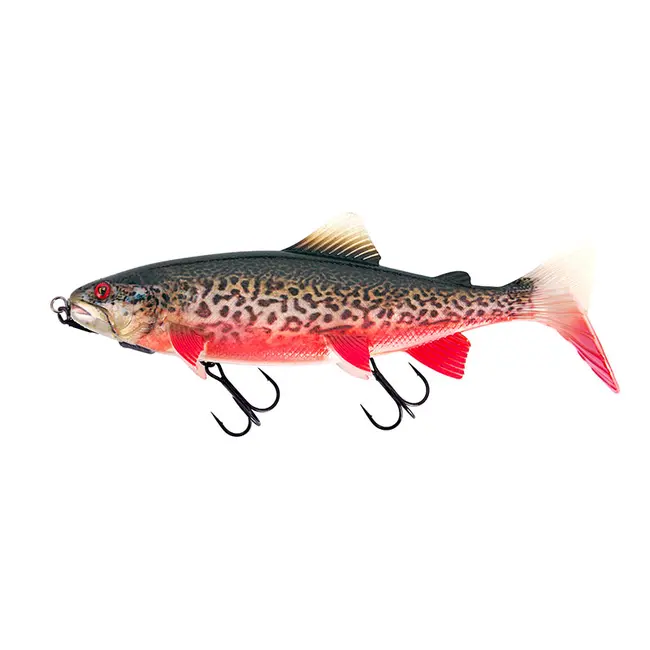 Swimbait Fox Rage Realistic Replicant Trout Shallow, Supernatural Tiger Trout, 18cm, 70g