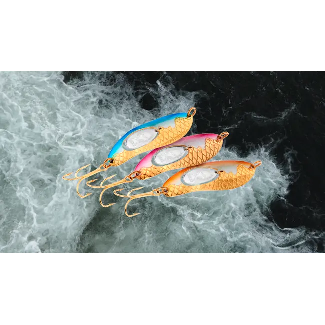 Editie Specială 2022! Lingurita Kuusamo Vuosiuistin Taimen Super, 7,5cm, 17g, Roz