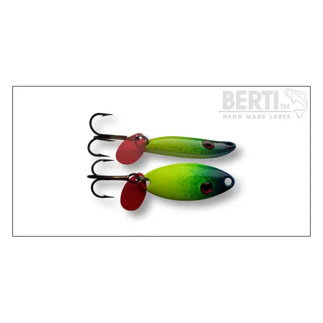 Lingura Oscilanta Bertilure Candy Perch Amprenta Vopsea Culoare Blue-Chartreuse 4g