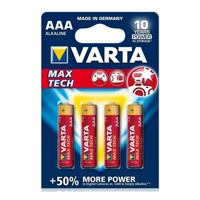 Baterie Varta High Energy AAA 1.5V 4buc/set