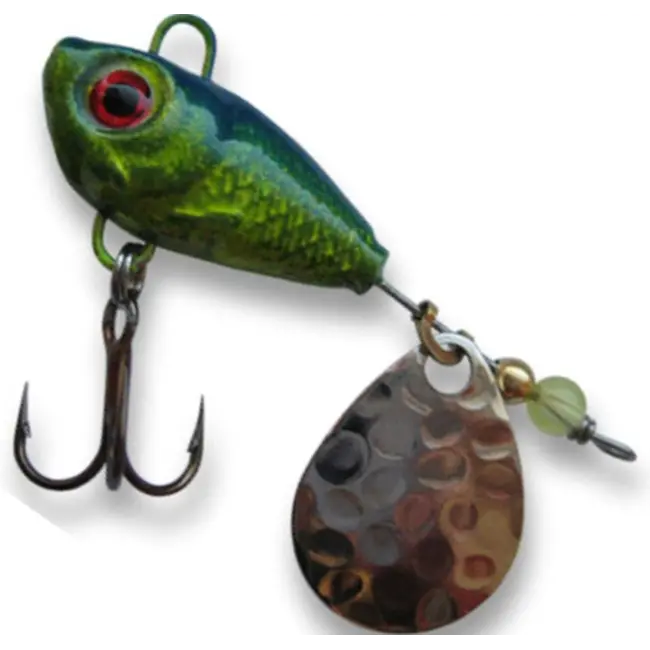 Berti Spinnertail FishHelic Nr.5 Culoare Blue Chartreuse 28g