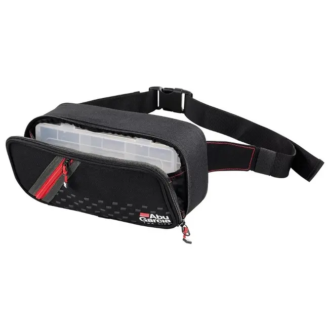 Borseta Abu Garcia Hip Bag + 2 Cutii, 27.5x10x14cm