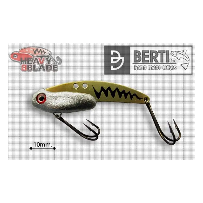 Cicada Berti Heavy Blade Nr.2, Culoare Gold, 5.2cm, 14g