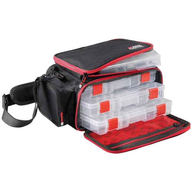 Geanta Abu Garcia Mobile Lure Bag + 4 Cutii Naluci, 36x21x20cm