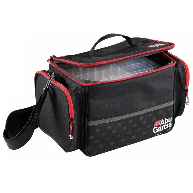 Geanta Abu Garcia Shoulder Bag + 3 Cutii, 38x23x23cm