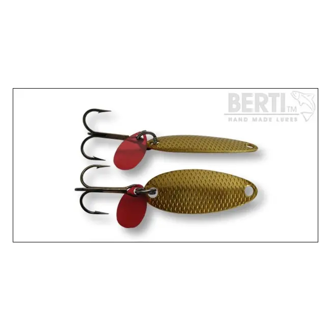 Lingura Oscilanta Bertilure Oister Nr.1 Amprenta Patrate Culoare Gold 3.5Grame