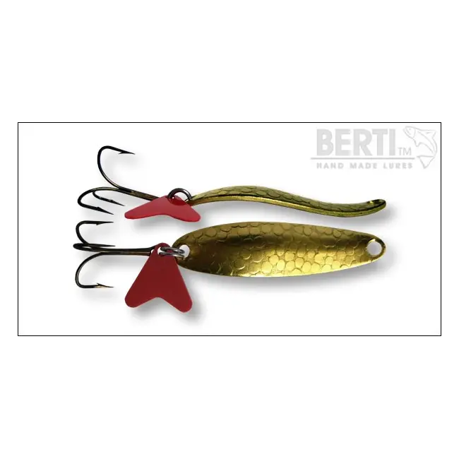 Lingura Oscilanta Bertilure Taifun Nr.1, Amprenta Dragon Skin, Culoare Gold, 7g