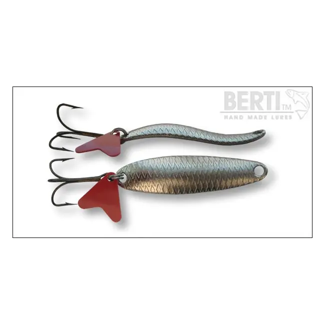 Lingura Oscilanta Bertilure Taifun Nr.1, Amprenta Diamond, Culoare Nickel, 7g