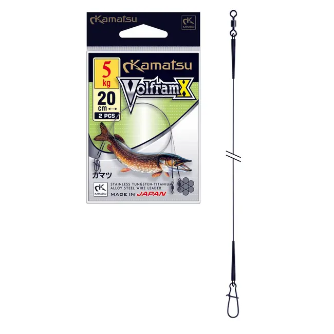 Struna konger Volfram X Leader 20cm, 2buc/plic