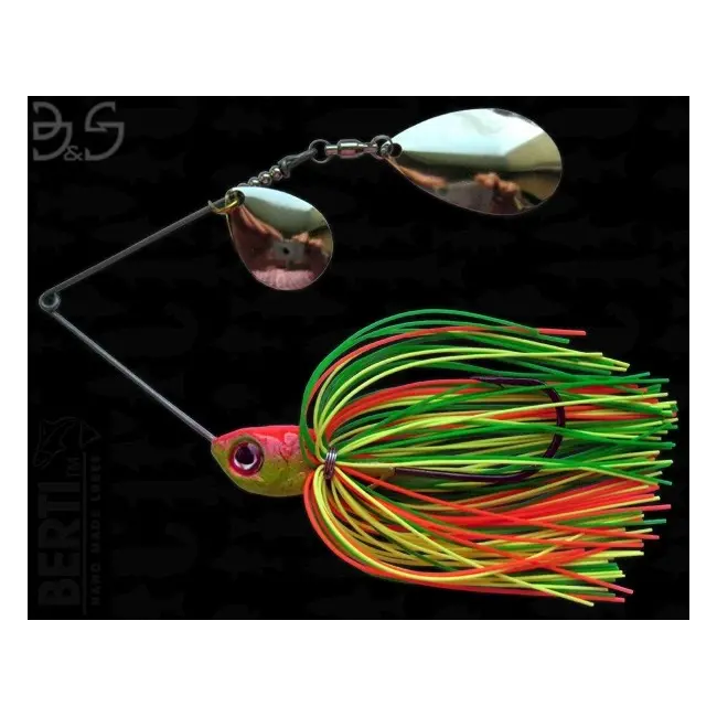 Spinnerbait Berti Gigant Big&Strong Colorado Indiana, Fire Tiger, 17g