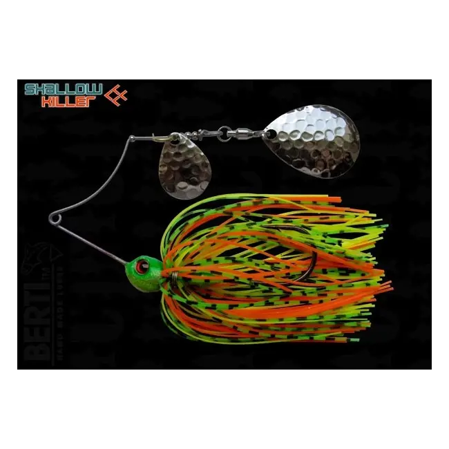 Spinnerbait Berti Shallow Killer Colorado Colorado, Fire Tiger, 11g