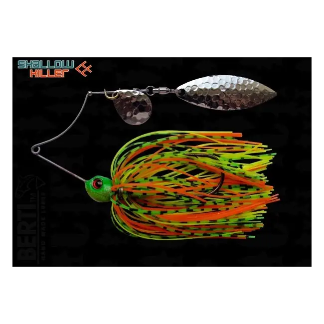Spinnerbait Berti Shallow Killer Colorado Salcie, Fire Tiger, 11g