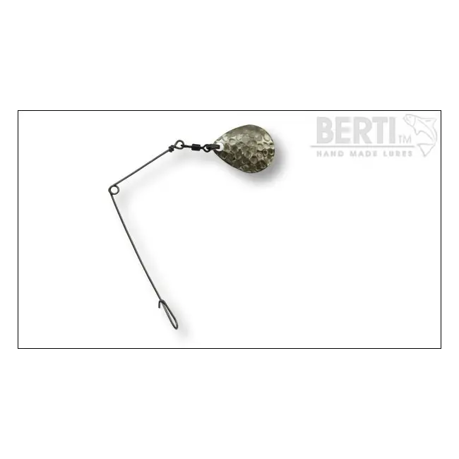 Spinnerbait Bertilure cu Agrafa si Paleta Colorado Nickel 1.6cm