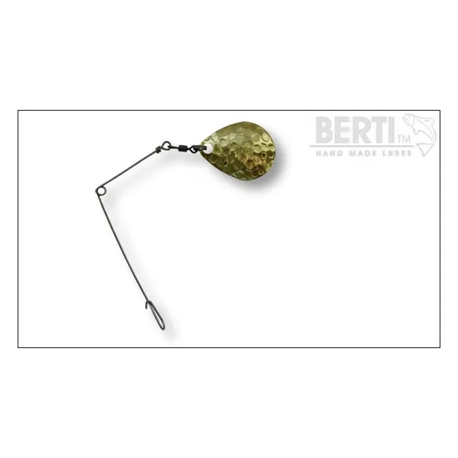 Spinnerbait Bertilure cu Agrafa si Paleta Colorado Gold 2cm