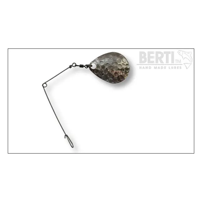 Spinnerbait Bertilure cu Agrafa si Paleta Colorado Nickel 2.4cm