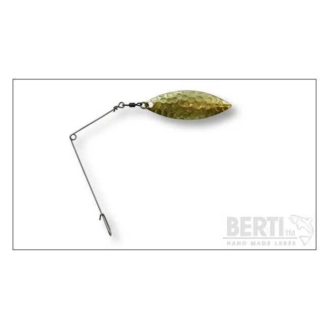 Spinnerbait Bertilure cu Agrafa si Paleta Willow 1 Gold 2.9cm
