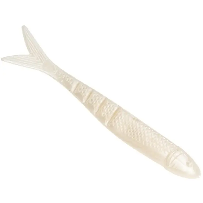 Shad Strike King KVD Perfect Plastics Blade Minnow, Pearl, 11.4cm, 8buc/plic