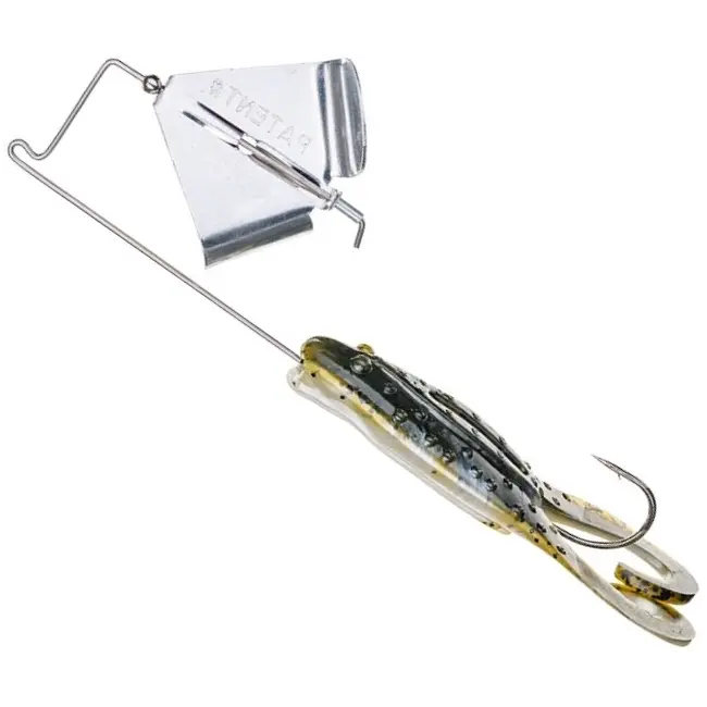 Buzzbait Strike King KVD Toad Buzz, Green Pumpkin Pearl Belly, 10.6g