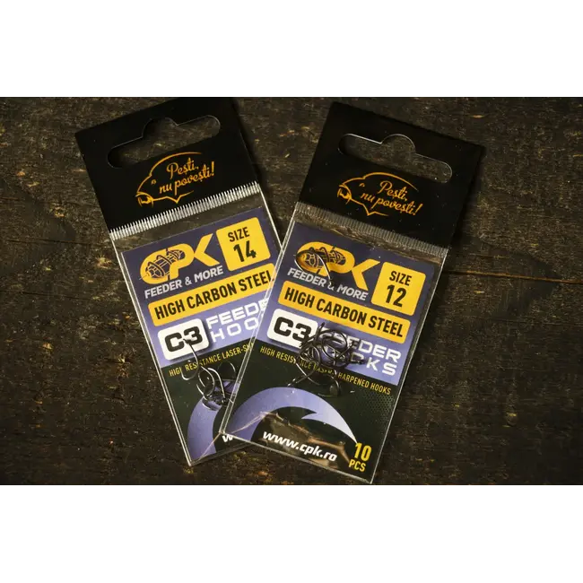 Carlige CPK C3 Feeder Hooks, 10buc/plic