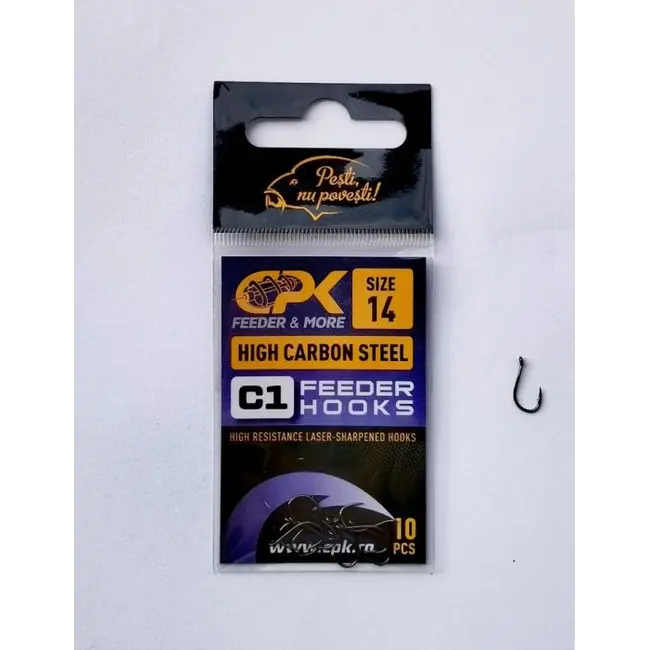 Carlige CPK C1 Feeder Hooks, 10buc/plic