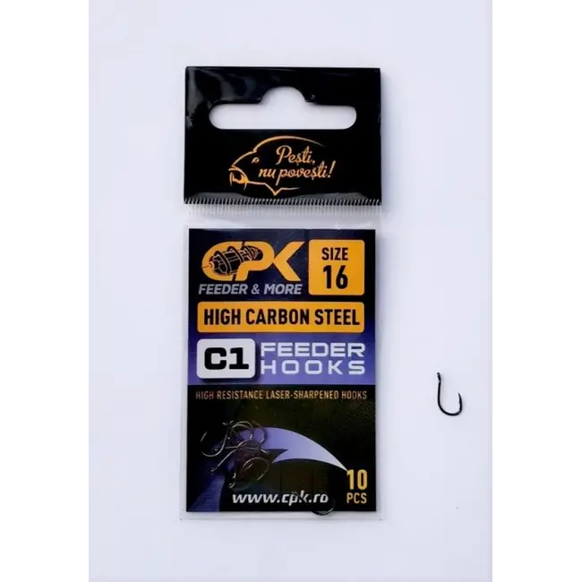 Carlige CPK C1 Feeder Hooks, 10buc/plic