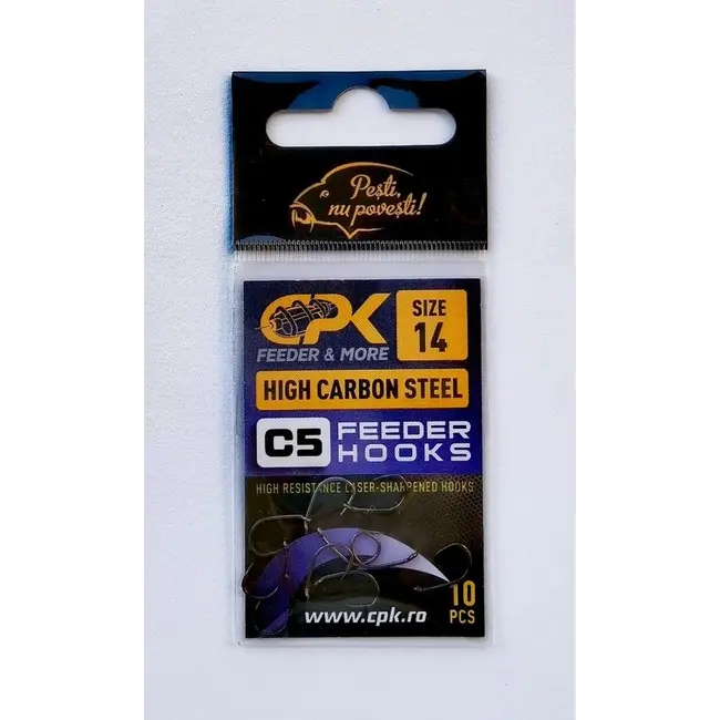 Carlige CPK C5 Feeder Hooks, 10buc/plic