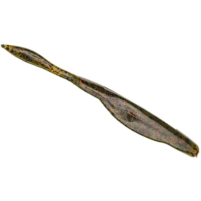 Shad Strike King KVD Perfect Plastics Caffeine Shad Soft Jerkbait, Watermelon Red Flake, 10cm, 8buc/plic