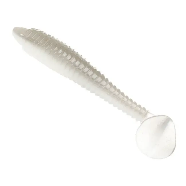 Grub Strike King Rage Swimmer, Culoare Ghost Shad, 12cm, 6buc/plic