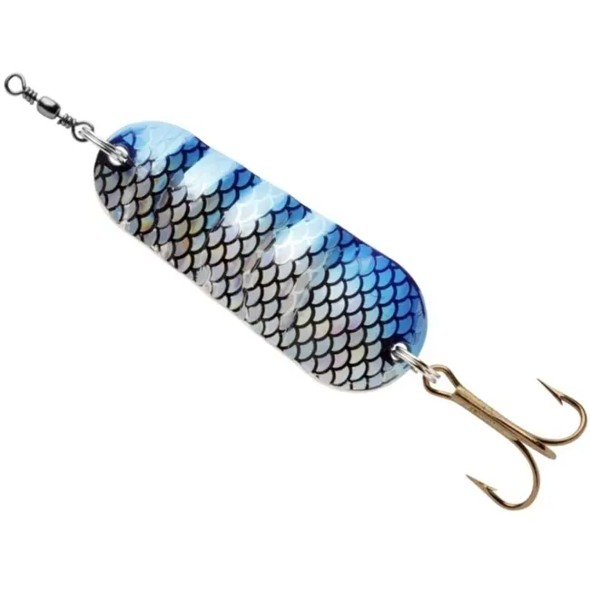 Lingurita Oscilanta Abu Garcia Atom, S/Blue Flash, 7.5cm, 20g
