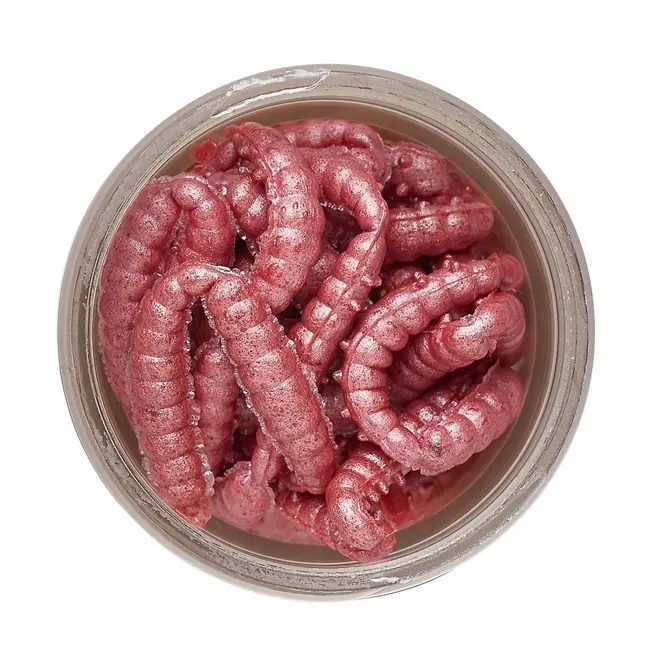 Naluca Berkley PowerBait Power Honey Worm Bubblegum, Garlic Flavour, 60g, 25buc/borcan