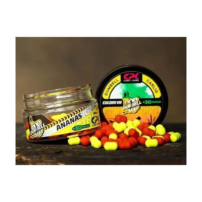 Pop Up CPK 3D Dumbell, 10mm, 25g/borcan