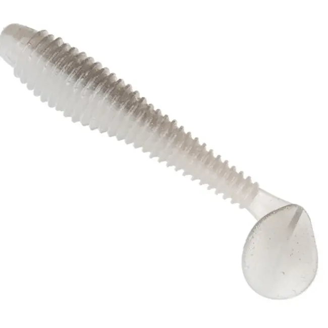 Grub Strike King Rage Swimmer, Culoare Ghost Shad, 8.25cm, 8buc/plic