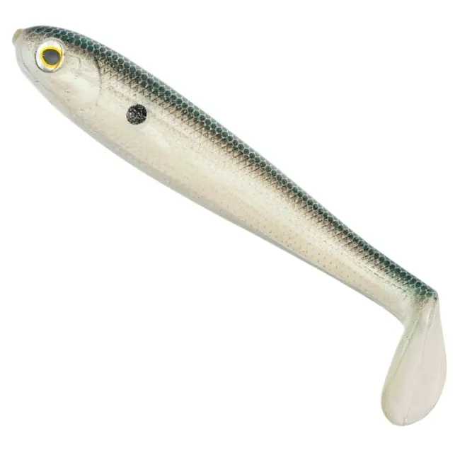 Shad Strike King Shadalicious, Culoare Green Gizzard, 14cm, 5buc/plic