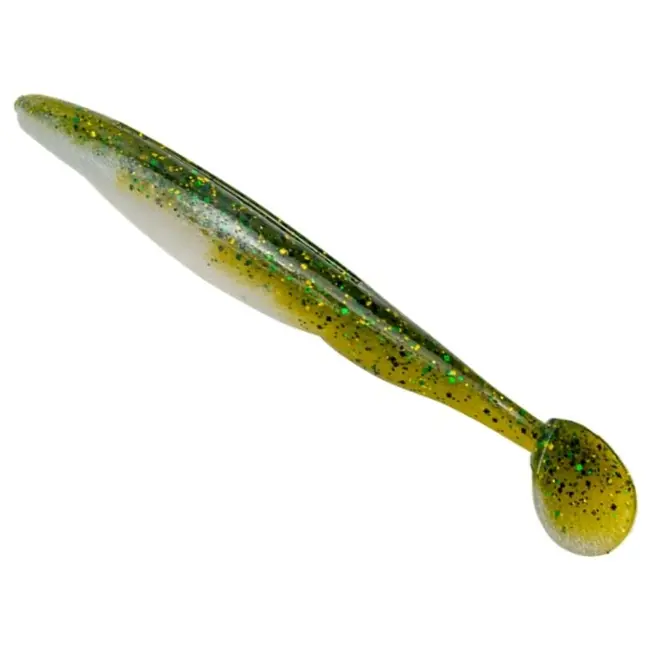 Shad Strike King Swim'N Caffeine Shad, Culoare Baby Ass, 10cm, 7buc/plic