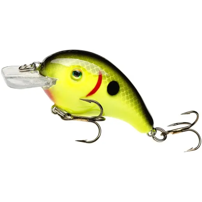 Vobler Strike King Pro-Model Series 1 Floating, Black Back Chartreuse, 6.5cm, 10.6g
