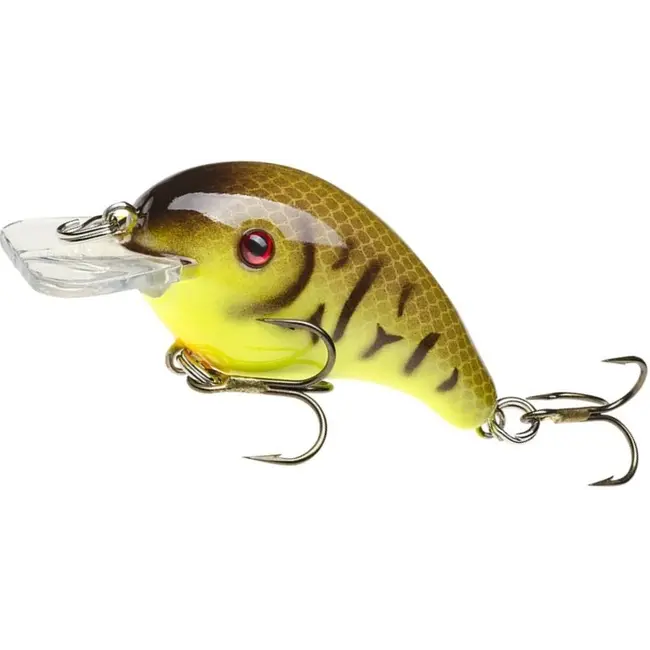 Vobler Strike King Pro-Model Series 1 Floating, Chartreuse Belly Craw, 6.5cm, 10.6g