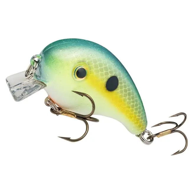 Vobler Strike King Pro-Model Series 1XS Floating, Chartreuse Sexy Shad, 5.5cm, 10.6g