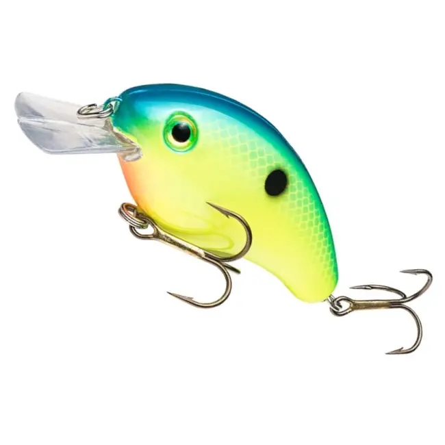 Vobler Strike King Pro-Model Series 4S Floating, Blue Back Chatreuse, 11cm, 15.9g
