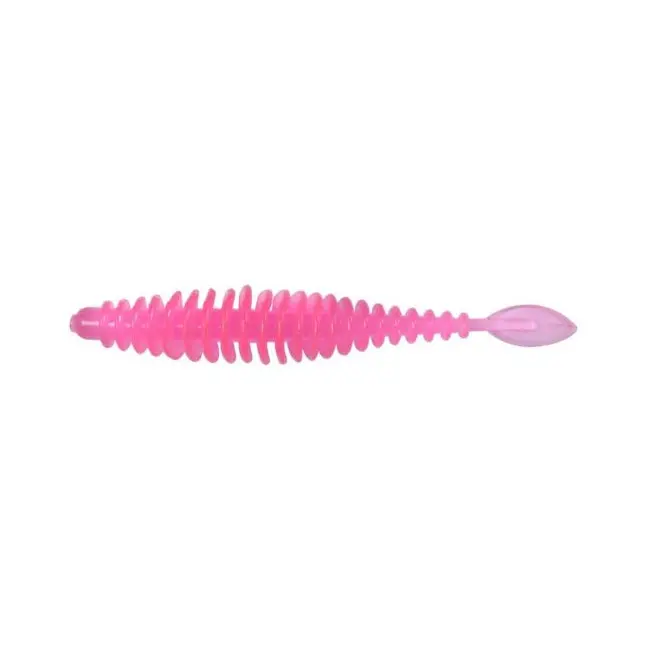 Shaduri Magic Trout T-Worm P-Tail Chilli-Cheese, Neon Pink, 6.5cm, 6buc/borcan