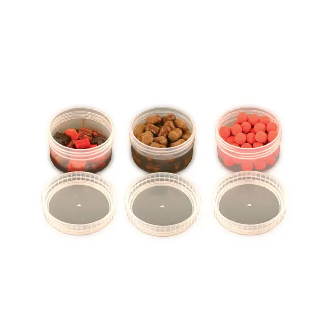 Set 6 Borcane Plastic Fox Tubs Full Size Clear CAC393