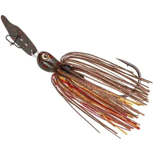 Chatterbait Strike King Thunder Cricket Vibrating Swim Jig, Falcon Lake Craw, 14.2g