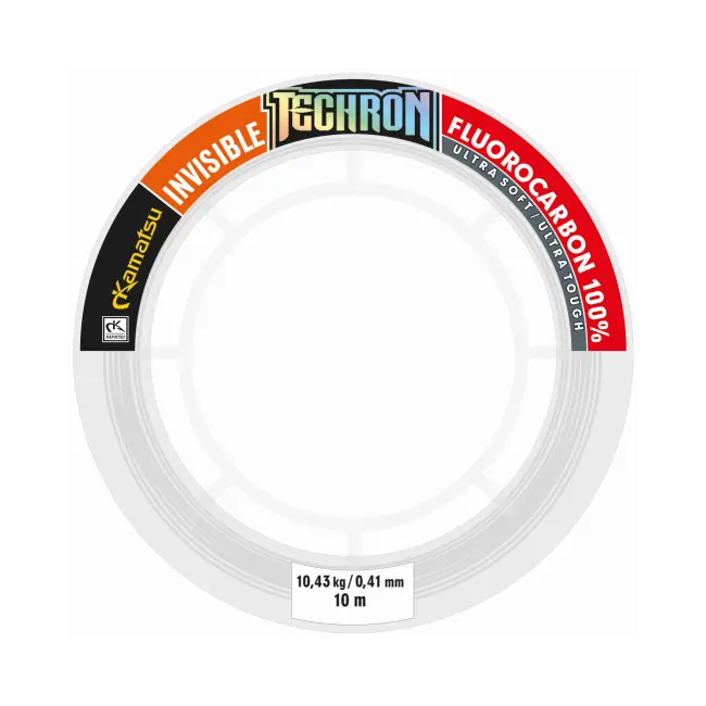Fir Fluorocarbon Kamatsu Techron Soft Invisible, 10m