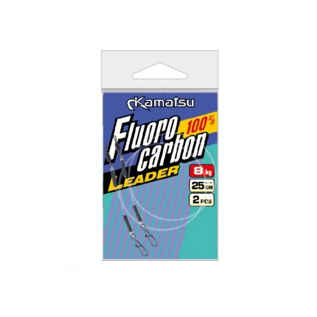 Struna Fluorocarbon Kamatsu Fluorocarbon Leader, 40cm, 0.50mm , 2buc/plic