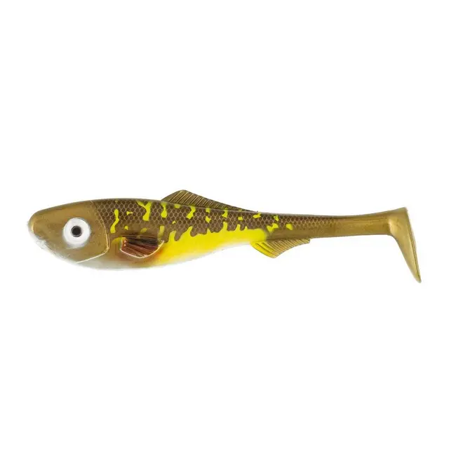 Shad Abu Garcia Beast Zander Shad, 9cm ,Culoare Red Tiger