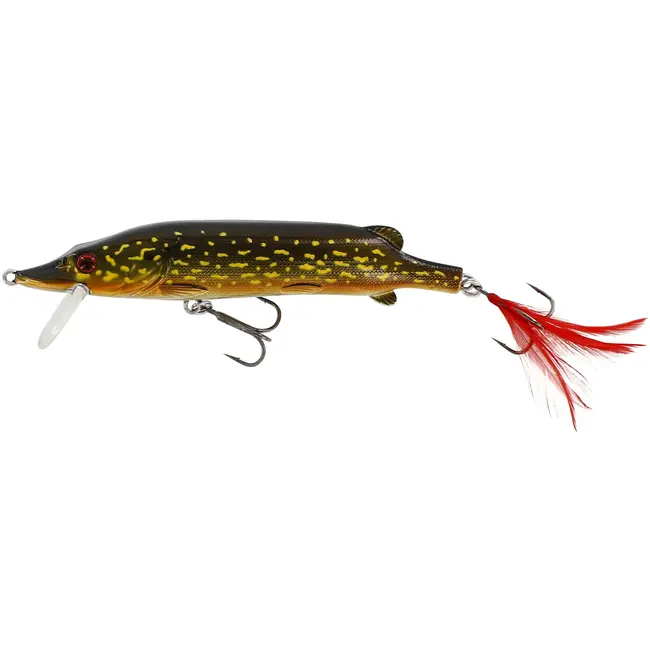 Vobler Mike The Pike Crankbait, 14cm, 30g, Floating, Culoare Metal Pike