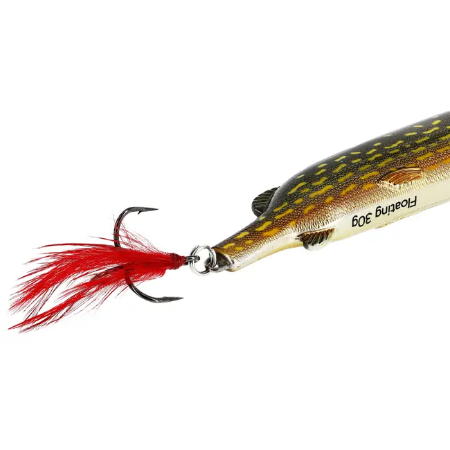 Vobler Mike The Pike Crankbait, 14cm, 30g, Floating, Culoare Metal Pike