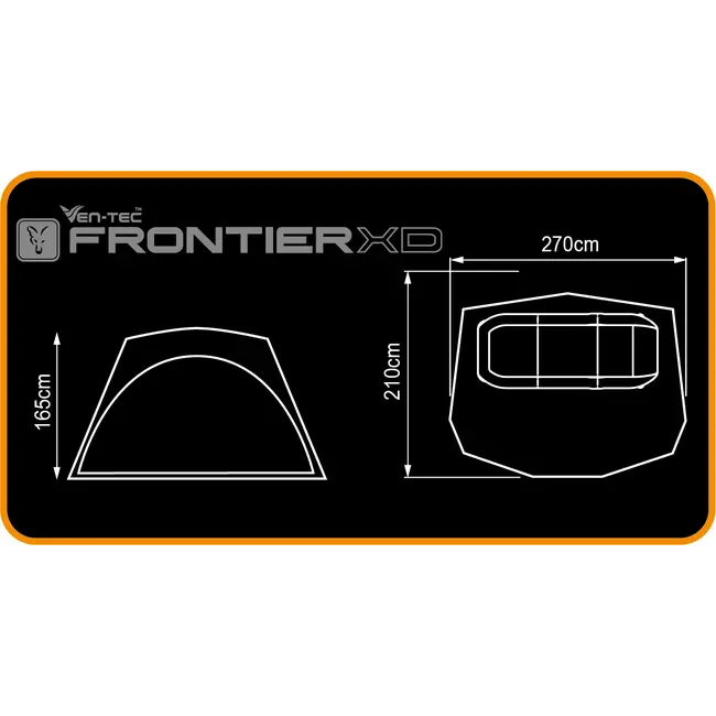 Cort Pescuit Fox Frontier XD + Inner Dome