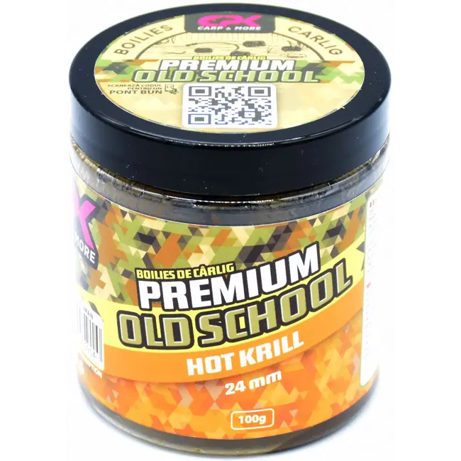 Boilies Dipuit de Carlig CPK Old School Dumbells, 24mm