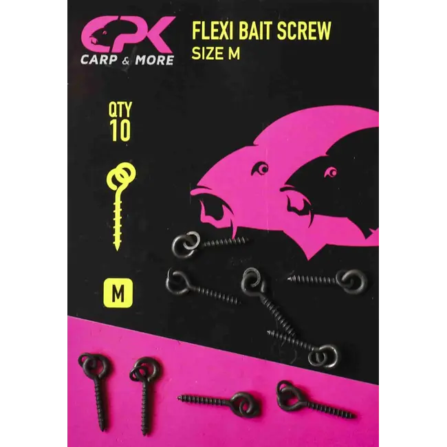 Surub cu Anou CPK Flexi Bait Screw, 10buc/plic